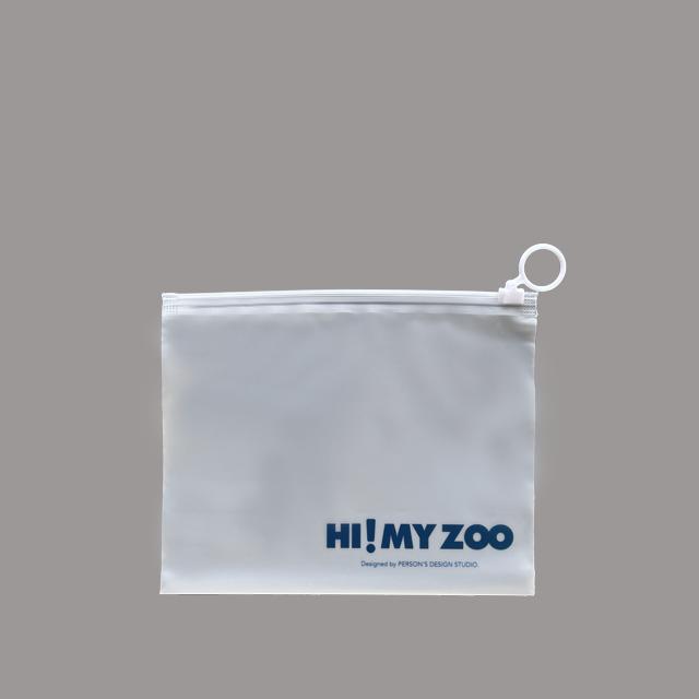 再（zài）生磨砂包裝拉鏈袋